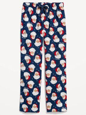 OLD NAVY Santa Claus Flannel Lounge Pants • Unisex Sz M